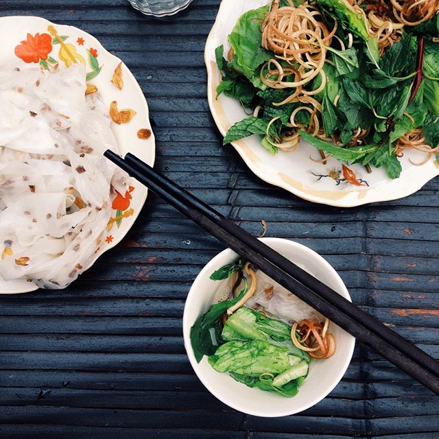 missing this breakfast from three weeks ago. a sweet and fresh bành cuon, from the north of vietnam.